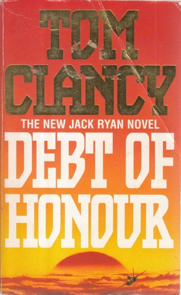 Debt of Honour by Tom Clancy - Vintage Value BooksDebt of Honour by Tom Clancy